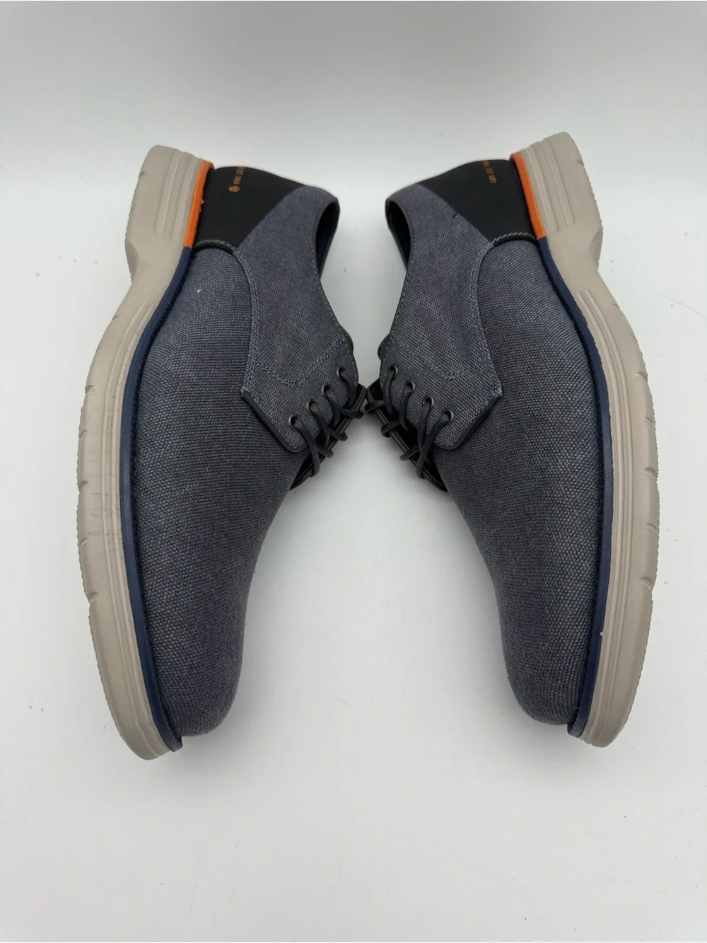 BRAND NEW Mens Navy GBX Hammon Fabric Oxford Shoes Men’s Size US 9.5